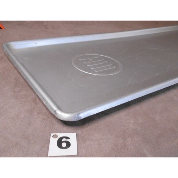 Antique HILL Aluminum Deli Case Display Tray # 6 30" X 10.5" Butcher Bakery - Picture 3 of 9